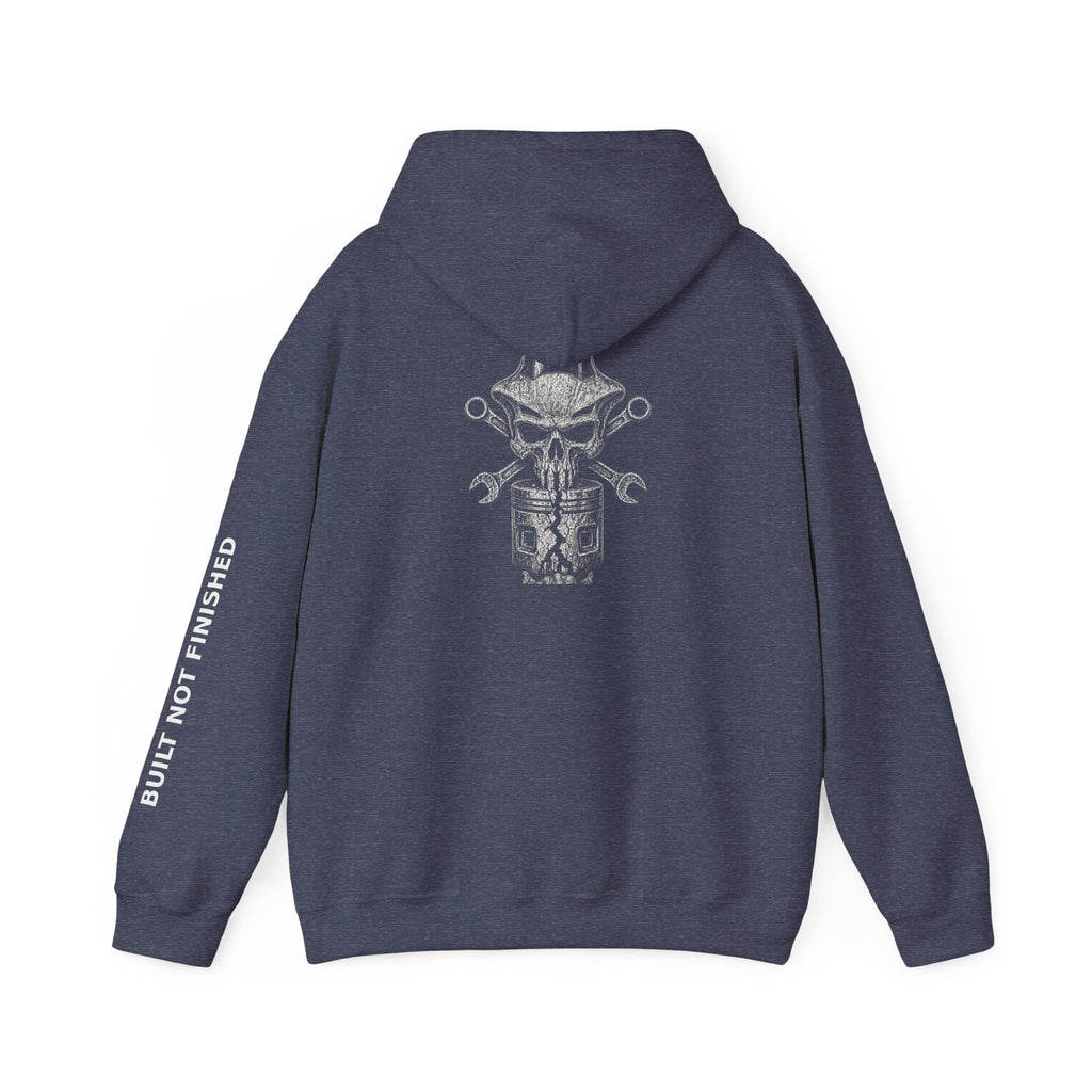 BNF Motorworks — Skull Fairing Hoodie (Back + Name)