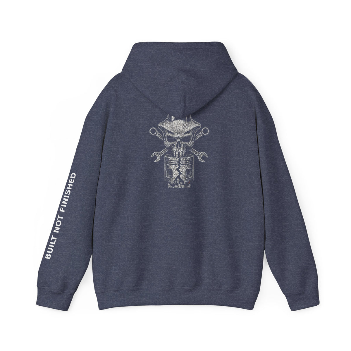 BNF Motorworks — Skull Fairing Hoodie (Back + Name)