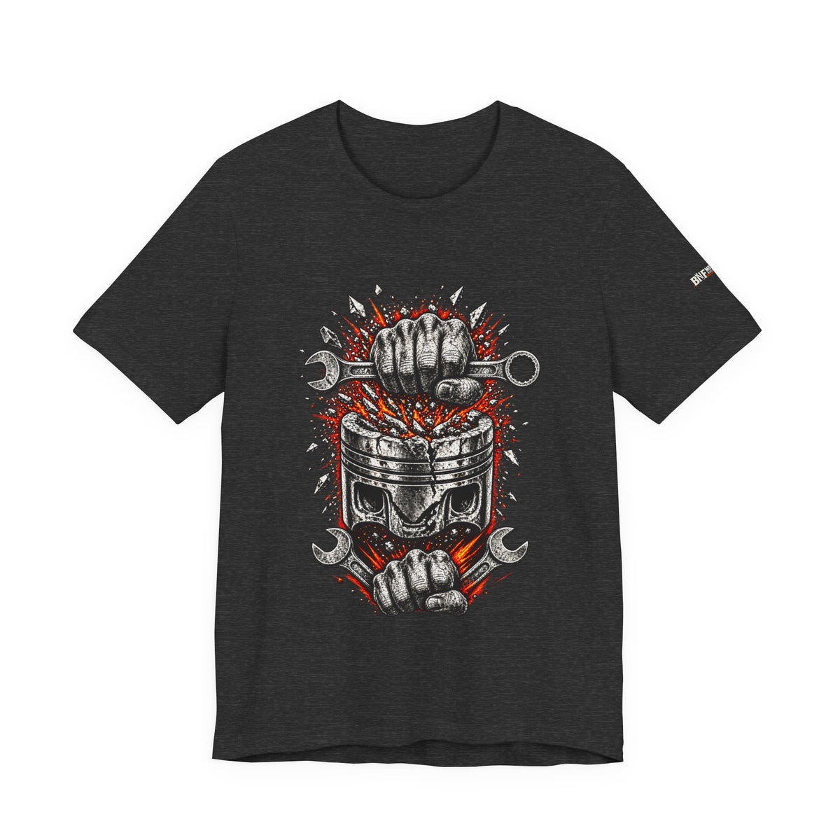 BNF Motorworks — Fist & Piston Tee