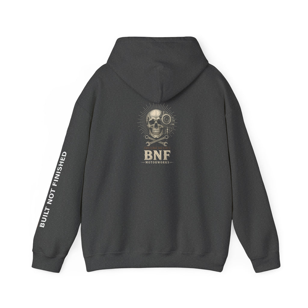 BNF Motorworks — Turbo Skull Crossed Wrenches Hoodie