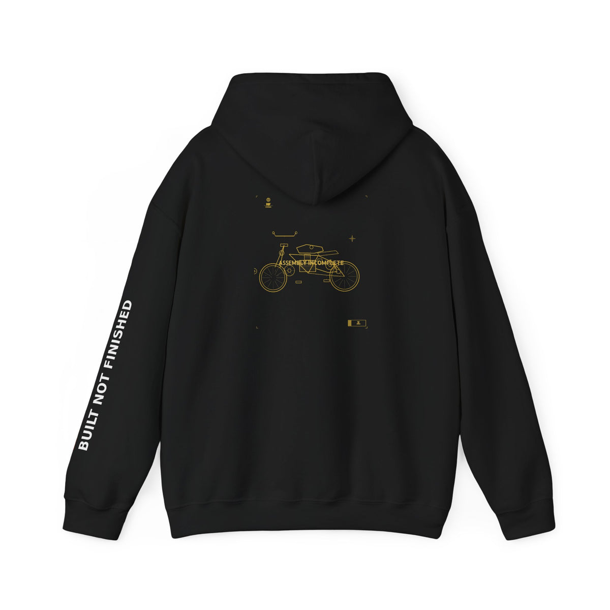 BNF Motorworks — Assembly Incomplete Back Hoodie