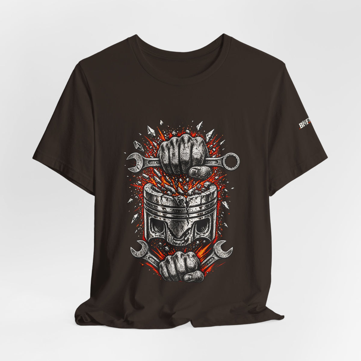 BNF Motorworks — Fist & Piston Tee