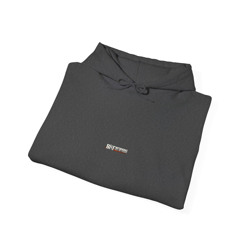 BNF Motorworks — Sharknose Fist Hoodie (Back + Name)