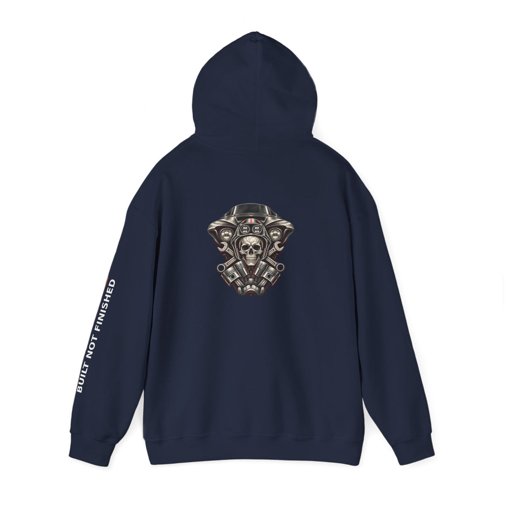 BNF Motorworks — Classic Sharknose Skull Back Hoodie