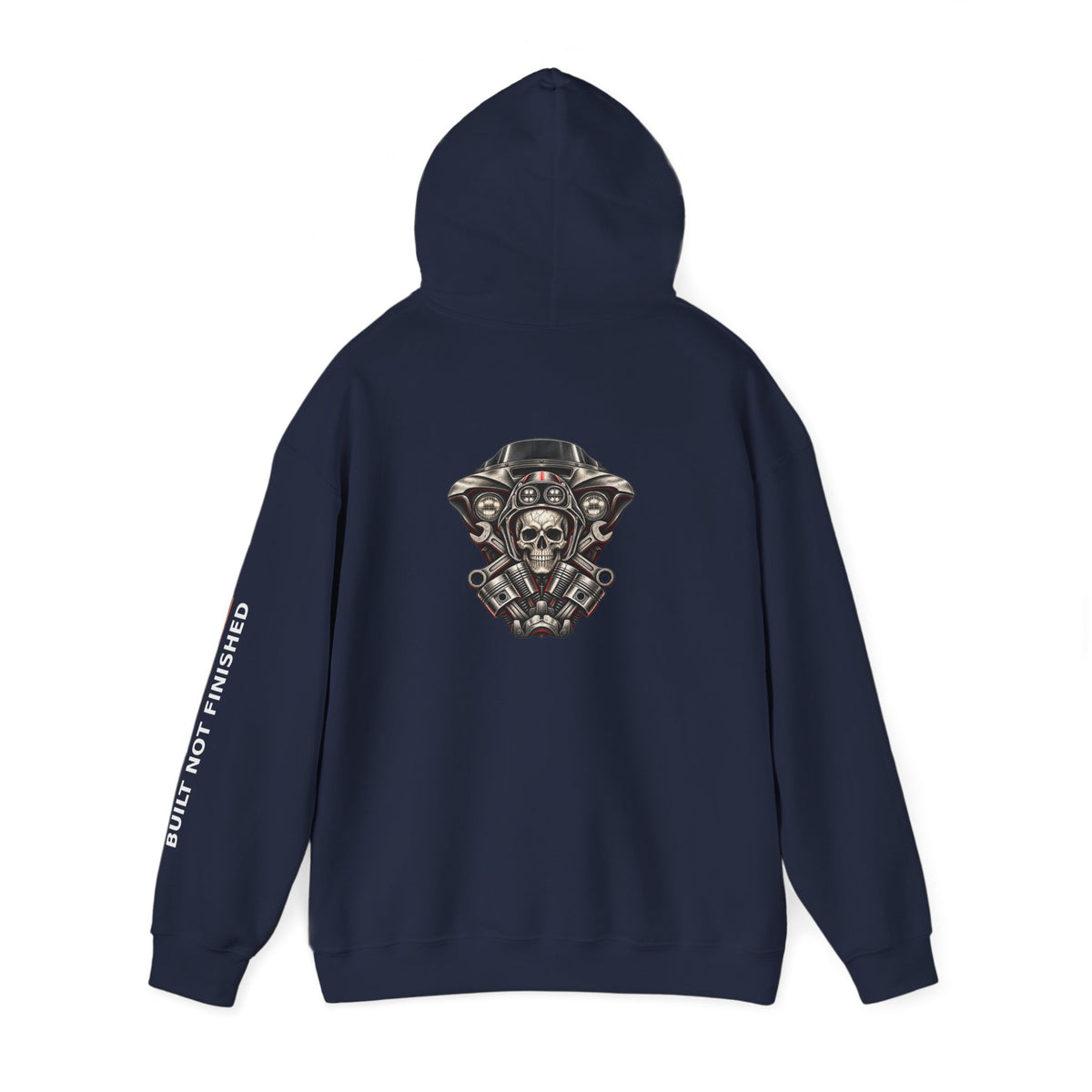 BNF Motorworks — Classic Sharknose Skull Back Hoodie