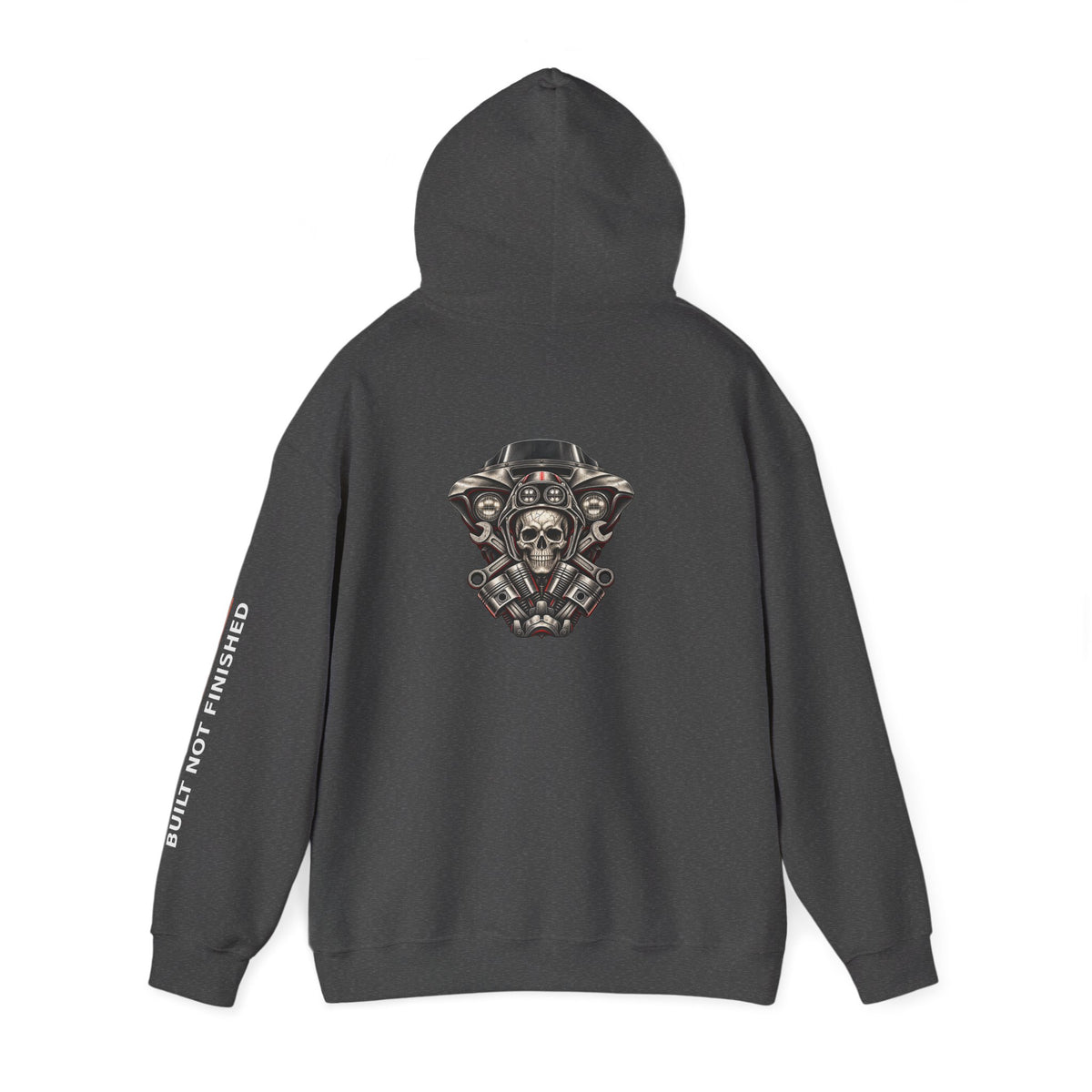 BNF Motorworks — Classic Sharknose Skull Back Hoodie