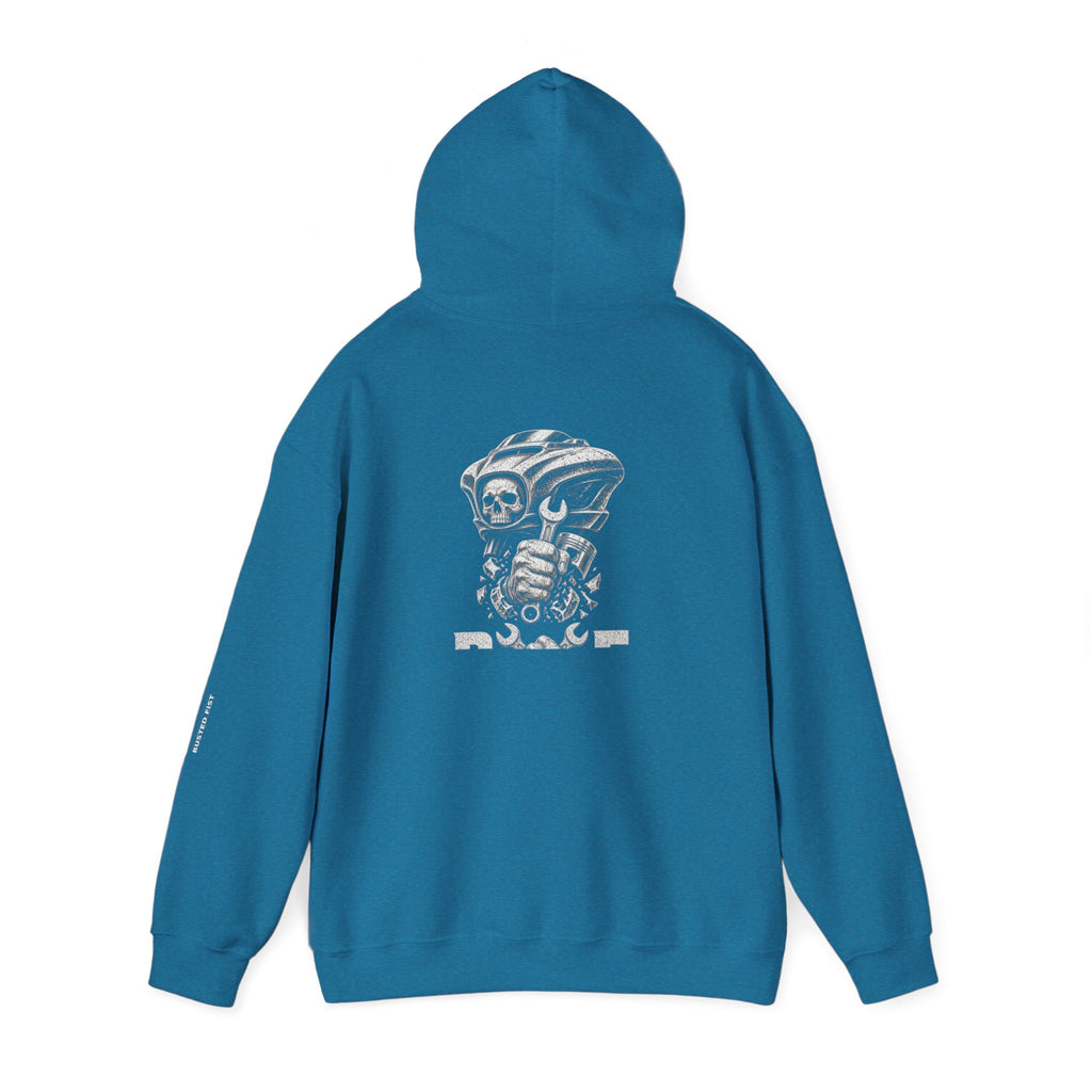 BNF Motorworks — Sharknose Fist Hoodie (Back + Name)