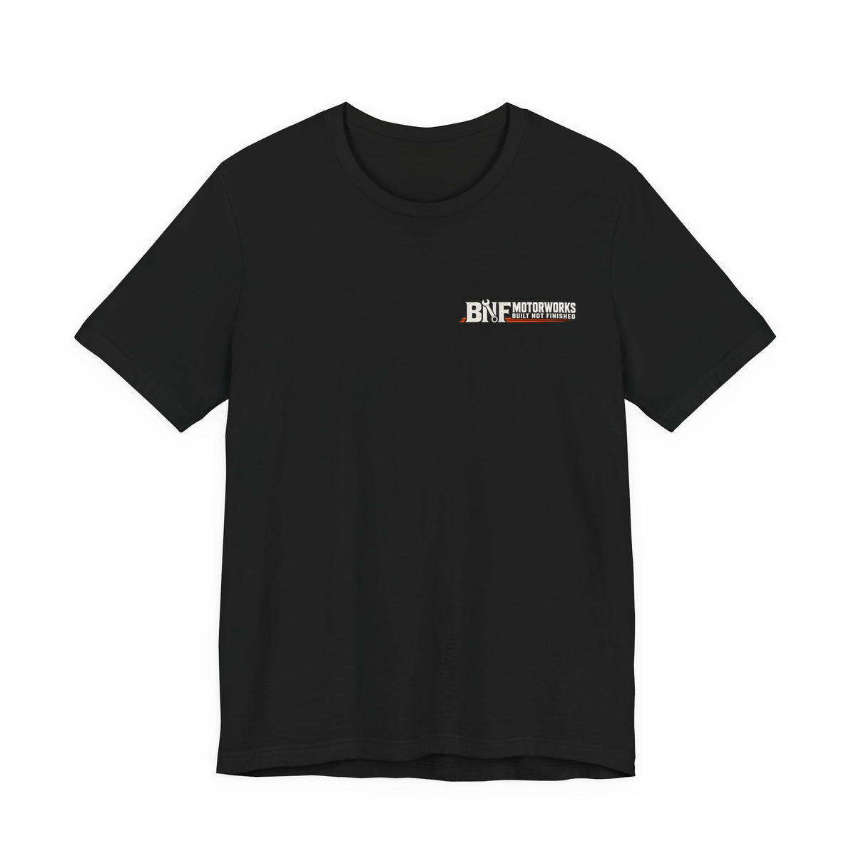 BNF Motorworks — Turbo Skull Back (Black Tee)